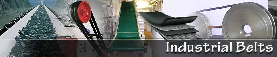 Industrial Belts | We supply Drive Belts, Conveyor Belts, Synchroflex Timing Belts, V-Belts, V-Ribbed Belts, Flat Belts, Broad Section V-Belts, etc. for all kinds of machineries. Call us for best quality industrial beltings with reasonable rates